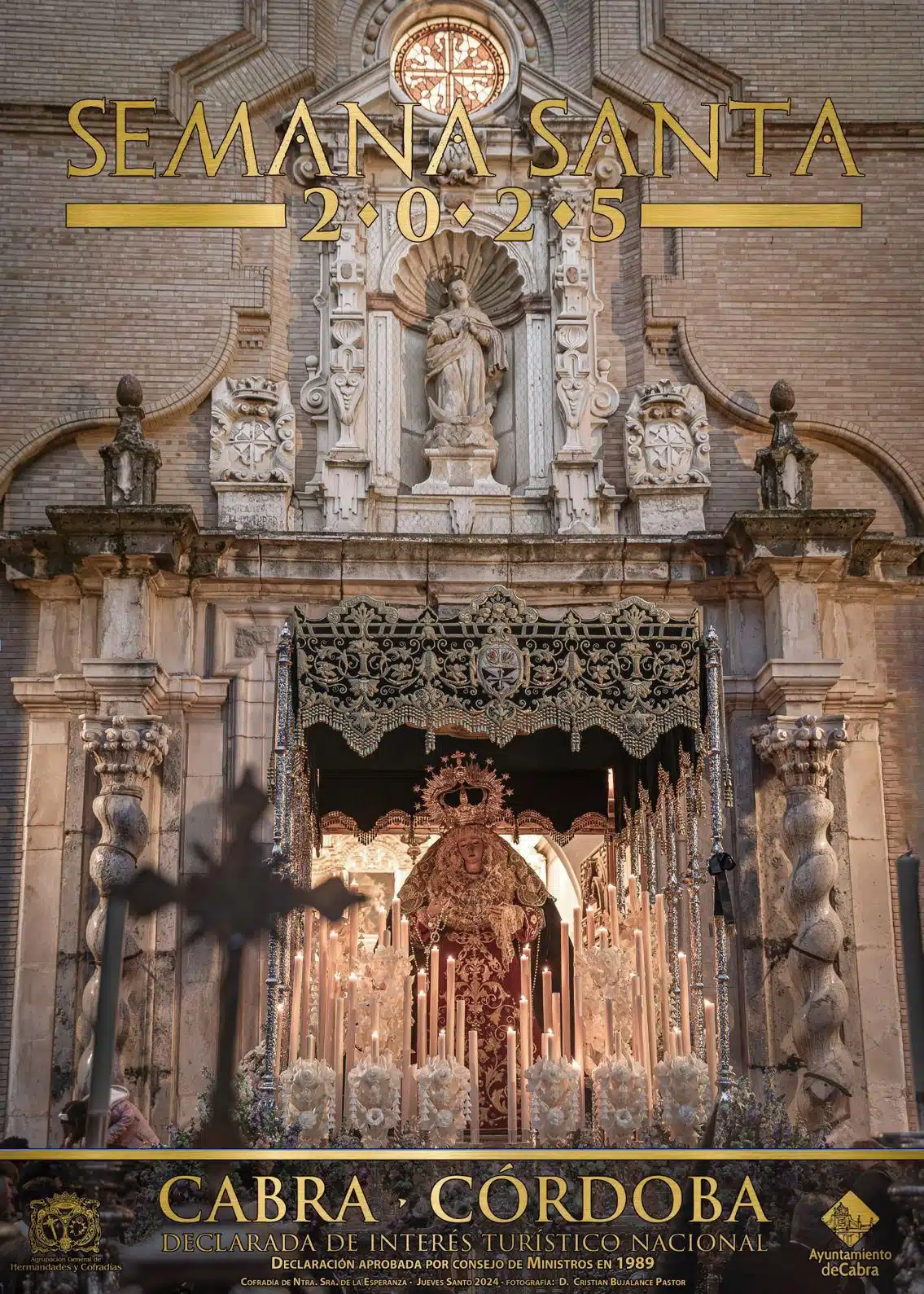 Cartel de la Semana Santa de Cabra 2025