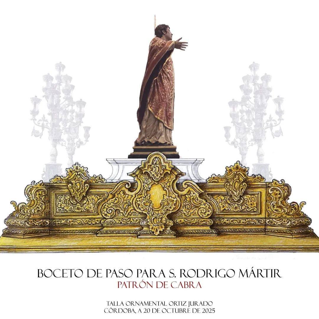 Nuevo paso procesional para San Rodrigo de Cabra