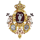 Escudo de la Hermandad de la Oración en el Huerto de Cabra
