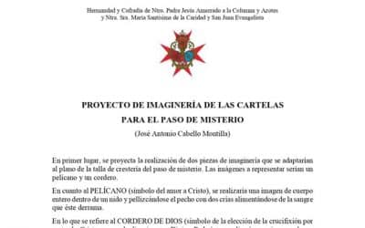 Nuevo proyecto para el paso de misterio de Jesús Amarrado a la Columna de Cabra