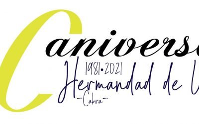 Logotipo del 40 aniversario de la Hermandad de la Piedad