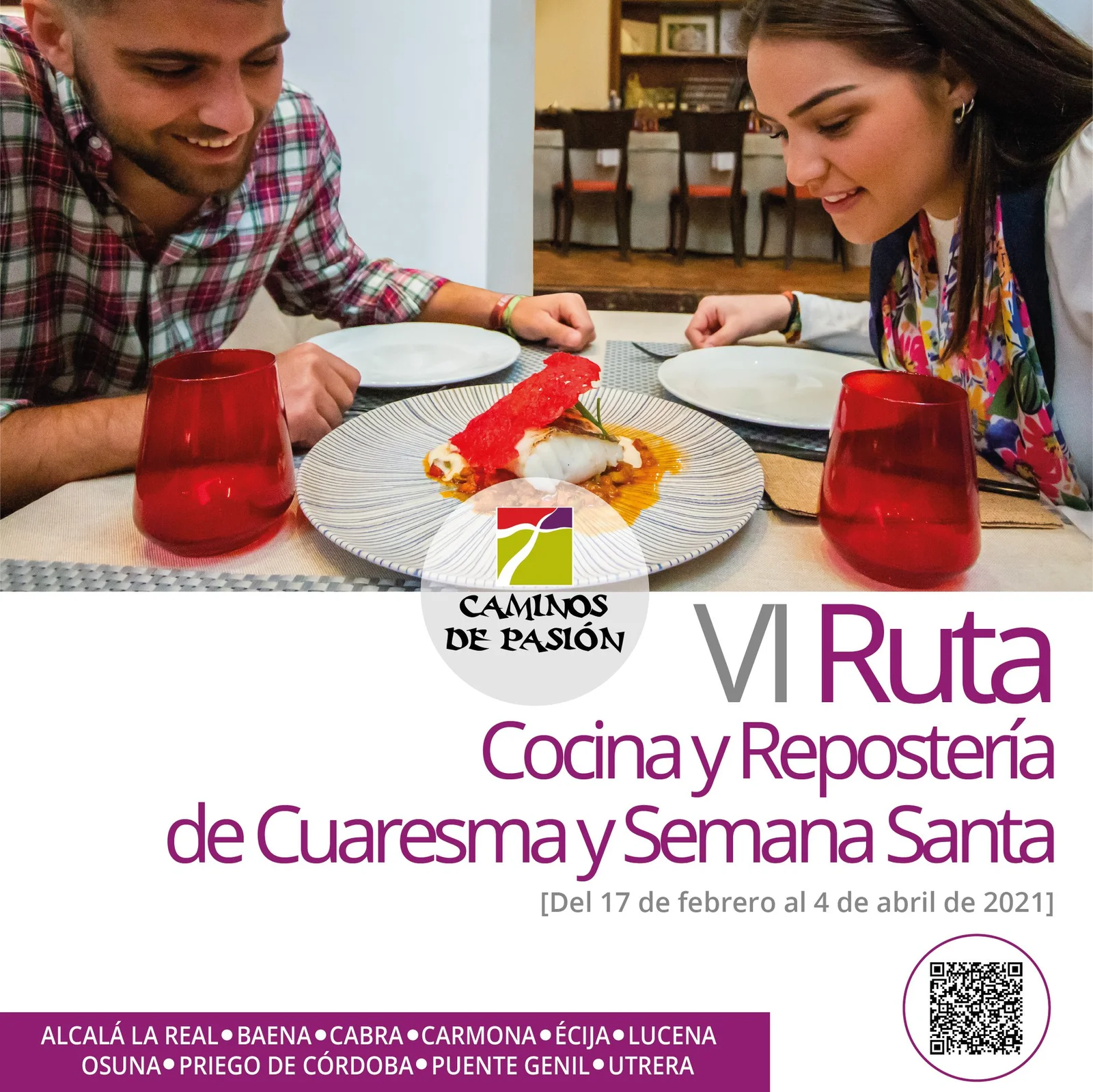 VI ruta de cocina y pasteleria de Caminos de Pasión