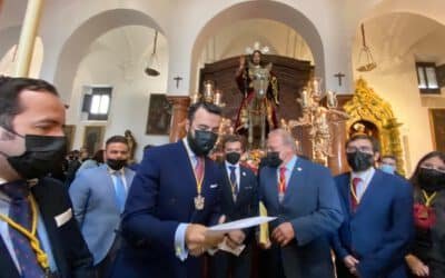 Las Hermandades de la Pollinita y Lavatorio de Cabra se hermanaron el pasado domingo