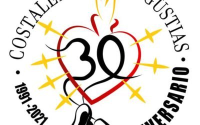 Presentado el logo del XXX aniversario de la cuadrilla de costaleros de la Virgen de las Angustias de Cabra