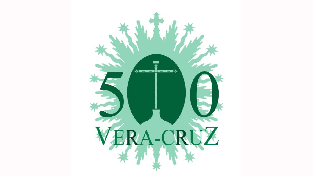 Logo 500 centenario de la Hermandad de la Vera+Cruz y Remedios de Cabra