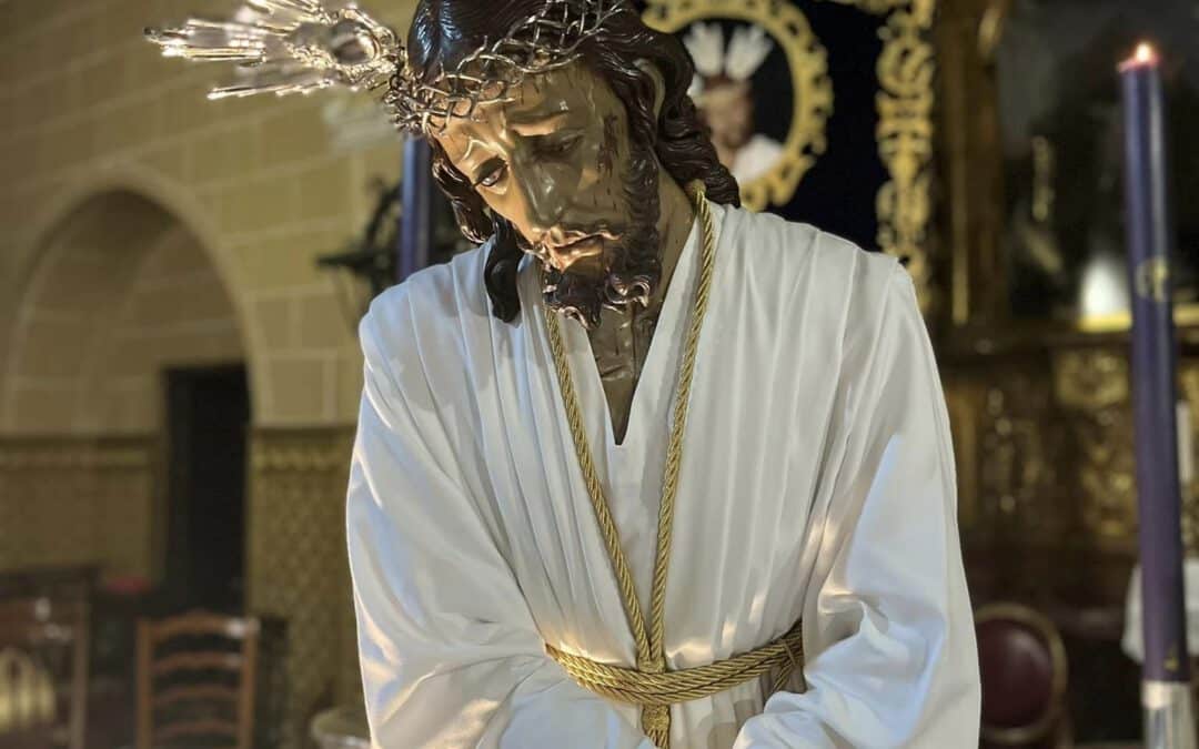 La imagen del Cristo del Perdón será restaurada por Santiago Molina