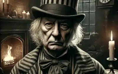 Ebenezer Scrooge y Cuento de Navidad