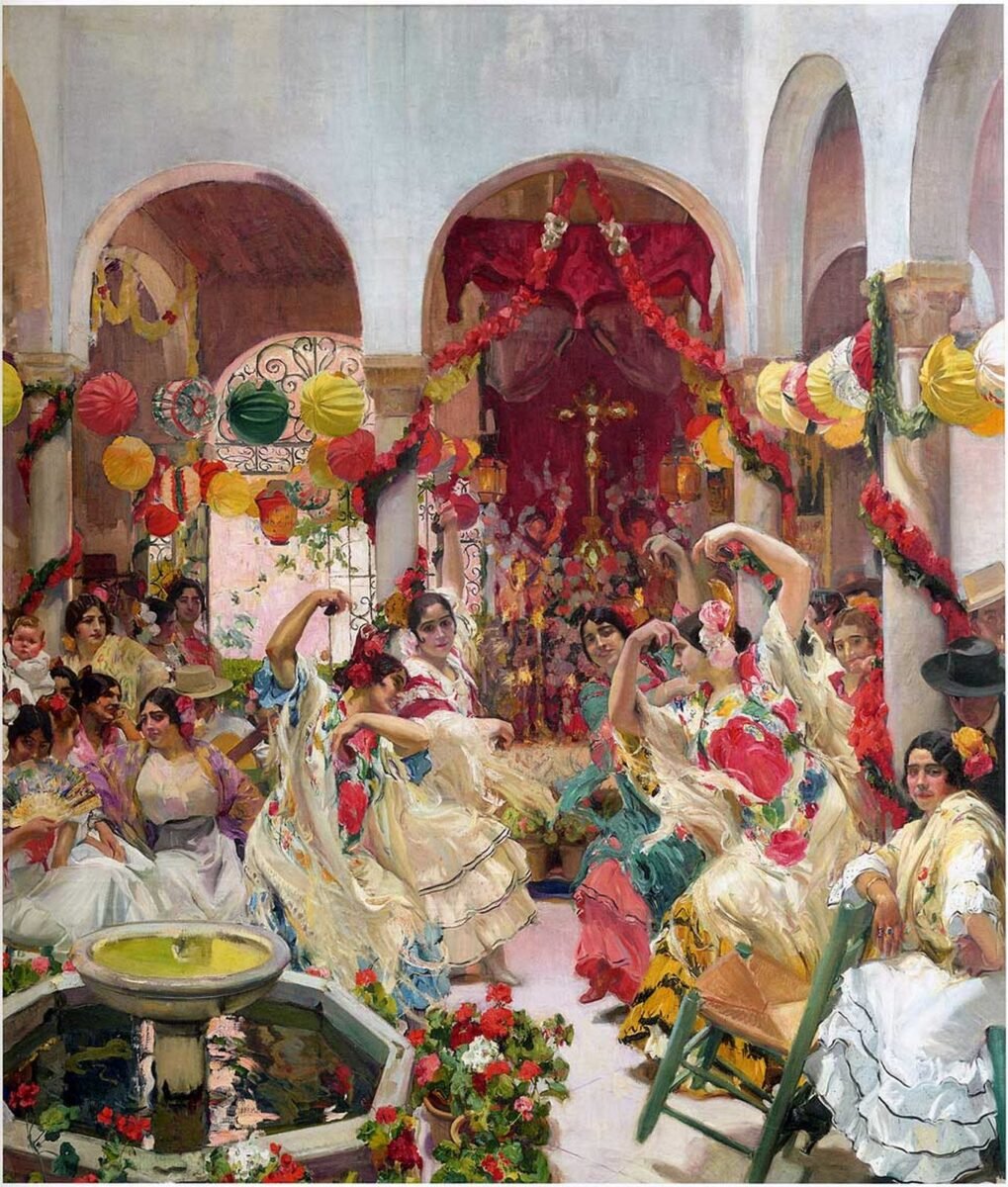La Cruz de Mayo de Joaquín Sorolla
