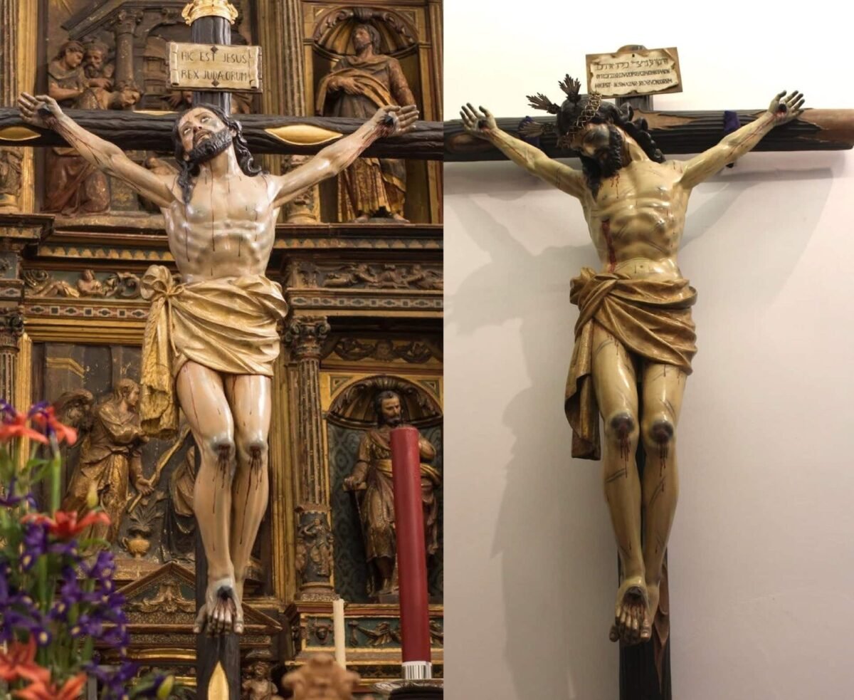Comparativa con el Cristo de la Sangre