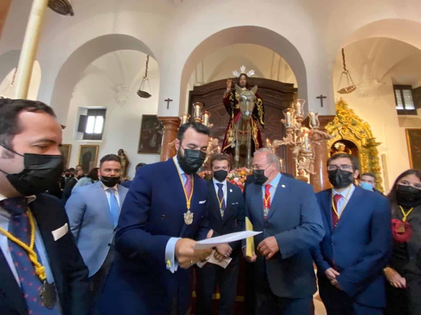 Las Hermandades de la Pollinita y Lavatorio de Cabra se hermanaron el pasado domingo