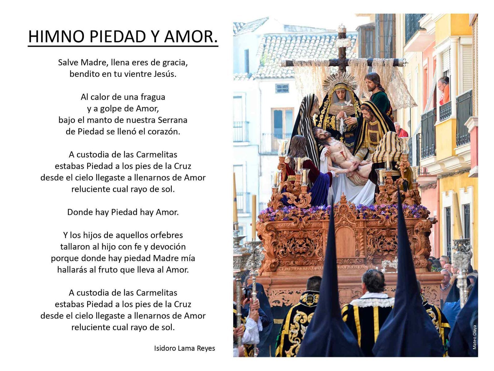 Himno Hermandad de la Piedad de Cabra