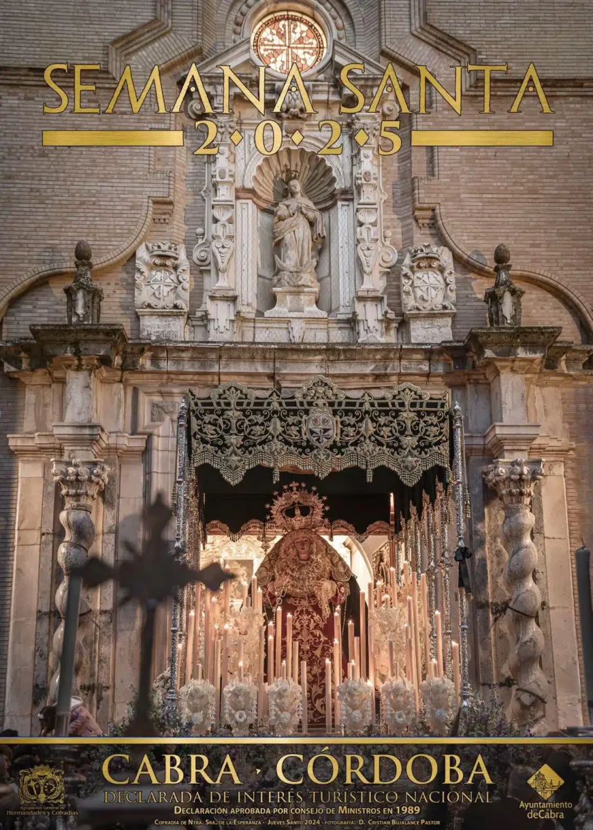 Cartel de la Semana Santa de Cabra 2025