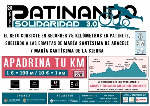 Patinando solidaridad 3.0 Hermandad Lavatorio de Cabra