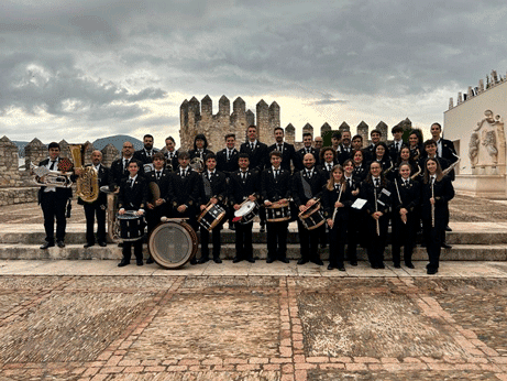 La Asociación Banda de Música de Cabra en la Semana Santa