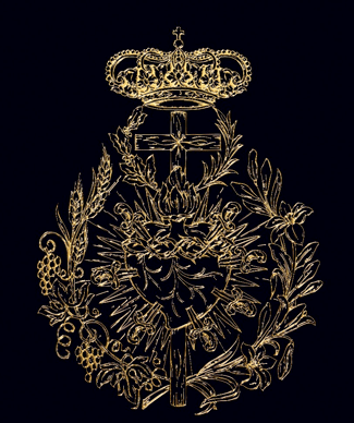 Escudo de la Hermandad de la Virgen del Socorro de Cabra