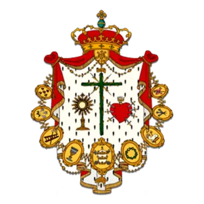 Escudo de la Hermandad de la Vera Cruz y Remedios de Cabra
