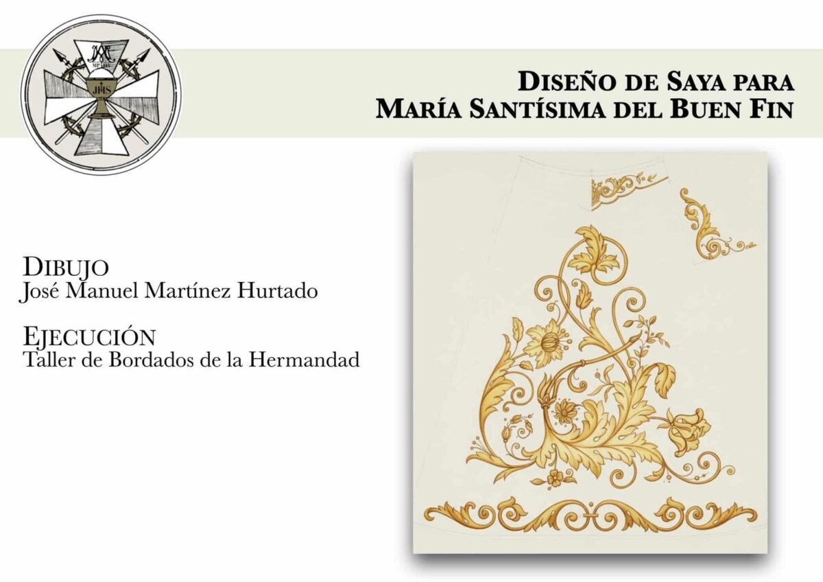 Nueva saya para la Virgen del Buen Fin de Cabra