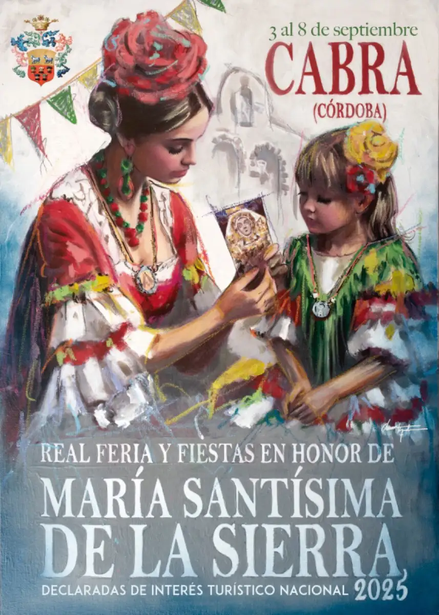 Cartel de la feria de septiembre de cabra 2025