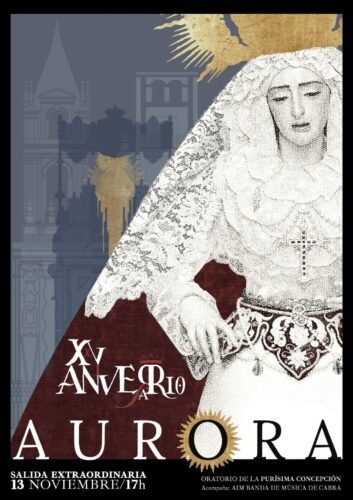 Salida extraordinaria Virgen de la Aurora de Cabra