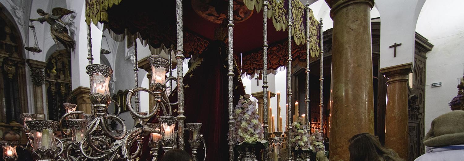 Horarios e itinerarios de la Hermandad de la Columna y Caridad