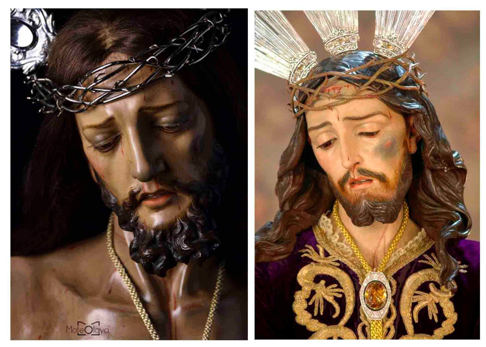 Cristo de la Sentencia y Cristo del Rescate de Granada