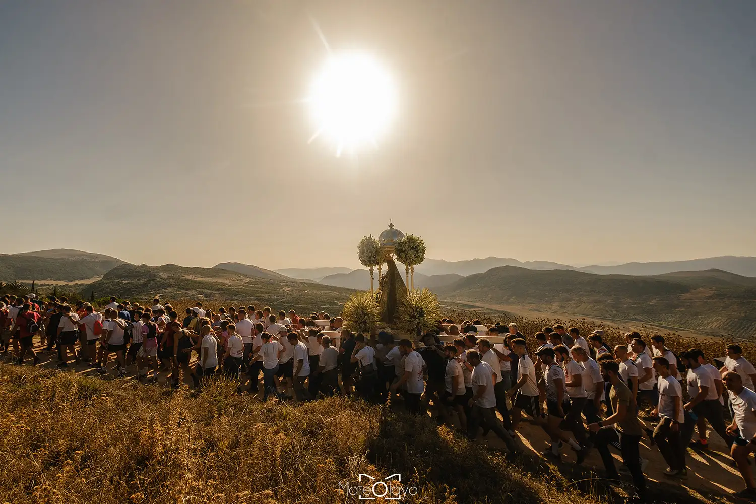 Subida de la Virgen de la Sierra