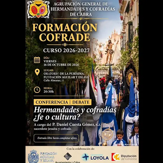 Formación cofrade en Cabra
